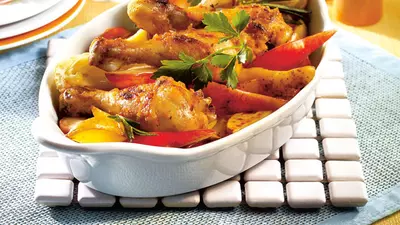 Copane în sos cu mere