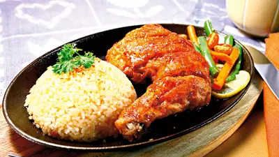 Orez cu pui şi curry