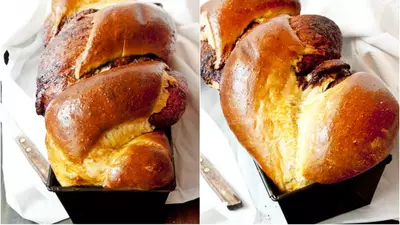 Cozonac ardelenesc cu cremă de nucă