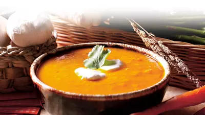 Supă cremă de morcovi