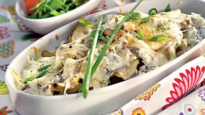 Filé de peşte la cuptor cu smântână