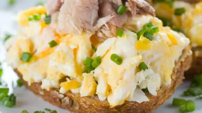 Tartine cu macrou afumat