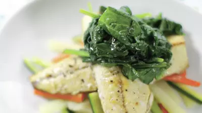 File de macrou cu legume