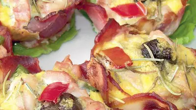 Coşuleţe cu bacon