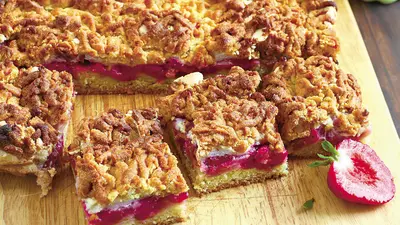 Prăjitură cu aluat ras