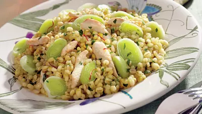 Risotto cu pui şi praz