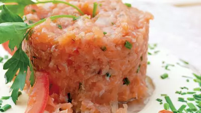Tartar de somon