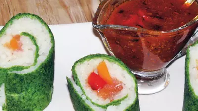 Sushi cu legume