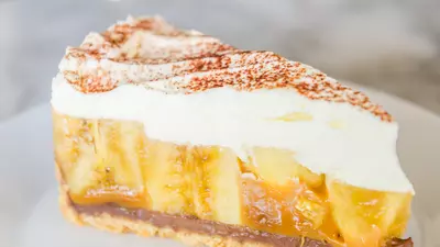 Tarta lui Jamie cu banane – fără coacere