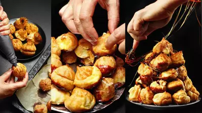 Croquembouche franţuzeşti