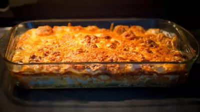 Caserolă de Cordon Bleu