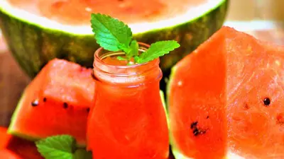 Limonadă cu pepene verde