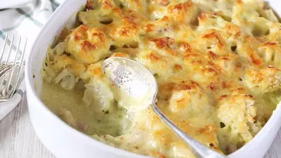 Mâncare de conopidă la cuptor