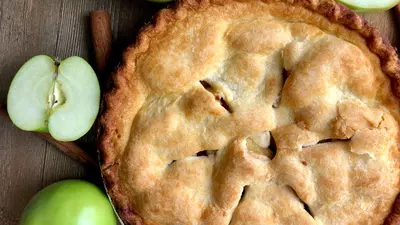 Tartă de mere în stil englezesc
