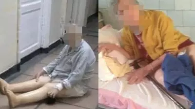 UPDATE-Imagini-cutremuratoare-din-spitalul-Resita-Pacienti-cu-probleme-psihice-sunt-lasati-sa-agonizeze-printre-trupurile-celor-care-au-murit-de-COVID