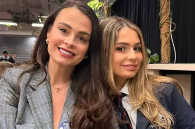 Anca Serea, emoționată pentru Sarah, fiica ei, care susține Bacalaureatul. Semnul primit înainte de prima probă: „Unii îi spun coincidență!”