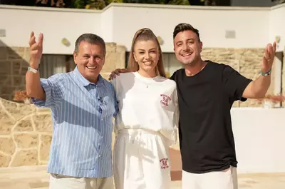 Imagini inedite cu Valentin Sanfira și Codruța Filip împreună! Cum apar cei doi în emisiunea lui Nea Mărin, filmată înainte de divorț: "Fac de toate"