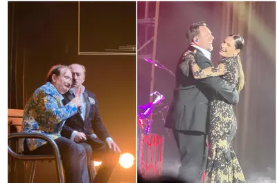 Momente emoționante la Sala Palatului, în fața a 5 mii de spectatori! Horia Brenciu i-a omagiat pe Horia Moculescu și pe Gică Petrescu: ”Astăzi învinge muzica”