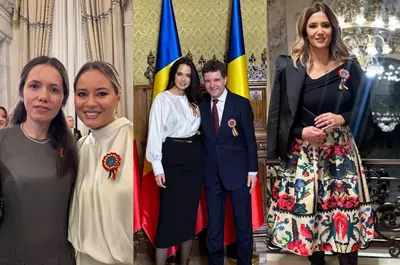 Cum s-a îmbrăcat Mirabela Grădinaru la recepția de 1 Decembrie. Ce ținute au avut vedetele care au trecut pragul Palatului Cotroceni: Andreea Raicu, Laura Cosoi, fiica și soțul Andreei Esca, printre invitați