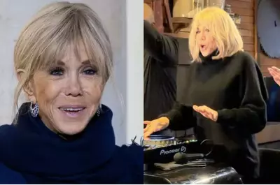 Brigitte Macron, apariție neașteptată pe ringul de dans, în pantaloni mulați din piele. Prima Doamnă a Franței s-a dezlănțuit pe acordurile piesei ”Forever Young”
