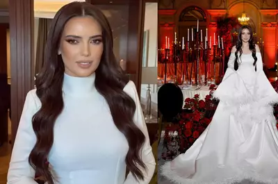 Rochiile de mireasă ale soției lui Radu Drăgușin, Ioana Stan, au fost realizate de un designer român și au avut alt preț decât cel vehiculat inițial: "În doar câteva ore am realizat schițele". Cum au fost alese cele două modele / EXCLUSIV