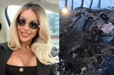 Influencerița Jakli Monika a murit într-un accident rutier violent. Mașina a luat foc după impact: "Autoturismul s-a rupt în mai multe bucăți, a fost complet distrus"