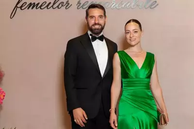 Imagini rare cu soția principelui Nicolae, Alina Binder, în ipostaze cum n-a mai fost văzută. A făcut senzație pe pârtie și a atras toate privirile