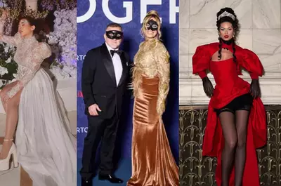 Cum s-au îmbrăcat vedetele la Balul Mascat Bridgerton. Adelina Pestrițu, Nicole Cherry, apariții spectaculoase, Monica și Leonard Doroftei, romantici pe covorul roșu