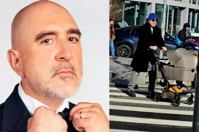 Răzvan Exarhu a devenit tată la 56 de ani: „Cum se spune, faceți o propoziție cu Candoare!”. Primele imagini cu bebelușul