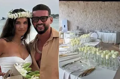 Dorian Popa și Andreea, iubita lui, se căsătoresc! Primele imagini de la pregătirile pentru nuntă: decor spectaculos, mese aranjate cu trandafiri albi și ținute elegante