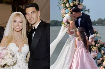 Tot ce s-a întâmplat la nunta Andreei Bălan cu Victor Cornea. Și-au spus jurămintele pe malul Lacului Buftea, artista a avut un moment emoționant alături de fiicele sale, iar tatăl ei a lipsit de la eveniment