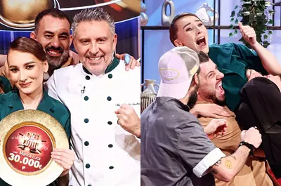 Finalistul Ștefan Turian, prima reacție după ce Marina Luca a câștigat Chefi la cuțite. Cum s-au filmat după difuzarea show-ului la TV