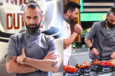 Cine este Vladimir Andrei Popa de la Chefi la cuțite. Are 38 de ani, este private chef și visează să gătească pentru mulți preoți: „Am stat într-o chilie”
