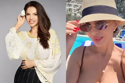 Cum arată Cristina Spătar în costum de baie la 54 de ani. S-a fotografiat la marginea piscinei, în Capri, de ziua ei
