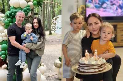 Cât de mari și frumoși au crescut băieții Corinei Caciuc și ai lui Laurențiu Reghecampf. Imagini cu familia reunită, la serbarea lui Liam: „Crește prea repede!”