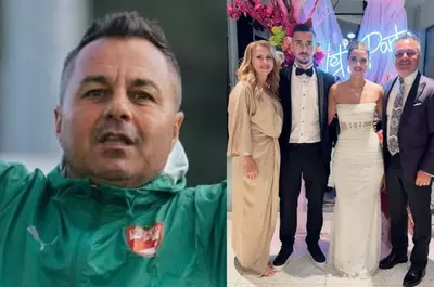 Imagini fabuloase de la nunta lui Patrick, fiul cel mare al antrenorului Florentin Petre: „Am devenit socru mare pentru prima dată”. Mireasa a purtat o rochie mulată, care i-a pus silueta în valoare