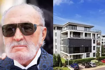 Cum arată penthouse-ul spectaculos în care locuiește Ion Țiriac. Are 2.500 de metri pătrați, piscină, jacuzzi și o baie de mărimea unui teren de tenis