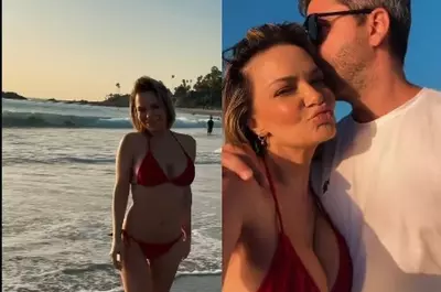 Cine este bărbatul cu care s-a afișat Andreea Antonescu pe plajă. Imaginile în care EL o sărută tandru au devenit virale. Dar și mesajul ei spune totul