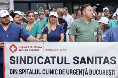 „Mi-am lăsat copiii bolnavi acasă!” Grevă în sănătate: Poveștile tulburătoare ale cadrelor medicale care au protestat la Spitalul Floreasca
