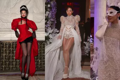 Imagini cu vedetele la balul mascat Bridgerton. Adelina Pestrițu și Nicole Cherry au atras atenția cu ținutele spectaculoase