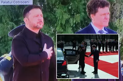 Detaliul remarcat de cei prezenți la Palatul Cotroceni când președintele Nicușor Dan l-a primit pe Volodimir Zelenski. Ce s-a văzut clar în imagini