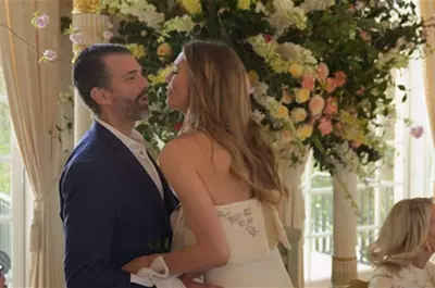 Donald Trump Jr. și Bettina Anderson s-au căsătorit în Bahamas. Ar putea urma o petrecere la Casa Albă
