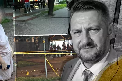 Scena sfâșietoare cu soția polițistului din Piatra Neamț, ucis de propriul fiu. S-a așezat pe jos, la căpătâiul lui, împietrită de durere