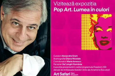 Alexandre Eram, despre cultură, Pop Art și România de azi: „Nu este suficient să avem valori. Trebuie să știm și să le povestim. Să le promovăm”