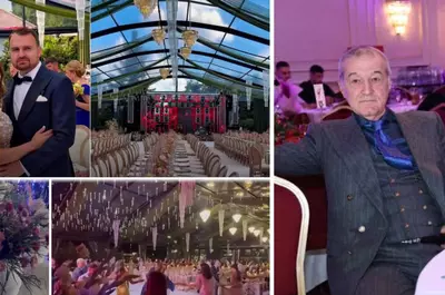 Nuntă MARE în familia lui Becali. Alina a făcut cununia religioasă la 10 ani de la cununia civilă. Printre invitații de marcă se numără și Hagi. Imagini FABULOASE / GALERIE FOTO