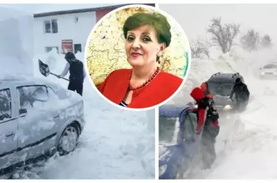ALERTĂ MAXIMĂ! Dublu ciclon peste România! Un nou vortex polar s-a format în Muntenia. Romica Jurca: Va fi și mai rău de acum!