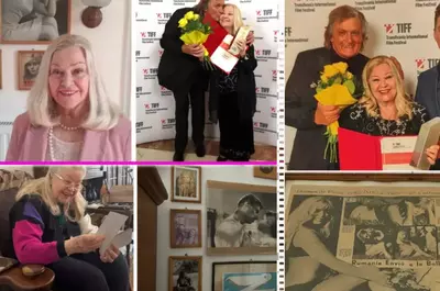 Cum arată apartamentul din Budapesta al Anei Szeles, fosta soție a lui Piersic. Casa ei e plină cu obiecte vintage, cu fotografii și articole din ziare / GALERIE FOTO