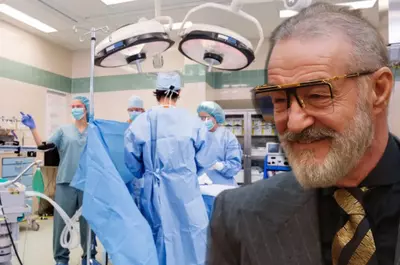 Gigi BECALI a ieșit din operație și a plecat direct acasă. A fost operat de un neurochirurg preot: Am luat 4 frați cu mine la spital, călugării mei