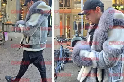 Cum a apărut Mario Iorgulescu pe străzile din oraș. A dat moda la Milano. Cât costă haina de blană din vulpe polară. Este creată de Cătălin Botezatu