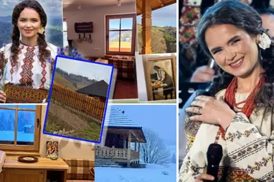 Cum arată casa Angelicăi Flutur din inima Bucovinei. Este ruptă din povești. E în vârf de deal și zici că e de turtă dulce. E cea mai frumoasă casă din România / GALERIE FOTO